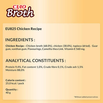 CIAO Broth Chicken Recipe