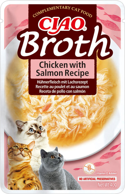 CIAO Broth Chicken with Salmon Recipe