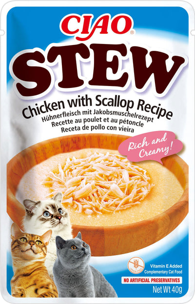 CIAO Stew Chicken with Scallop Recipe