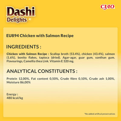 Dashi Delights Delicate Flakes Chicken with Salmon Recipe