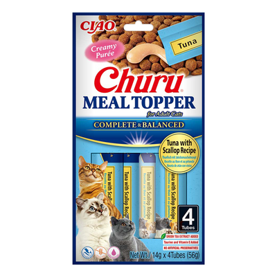 Churu Meal Topper Tuna with Scallop Recipe