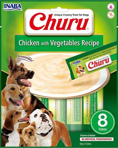 Churu 8 Pack Chicken with Vegetables Recipe