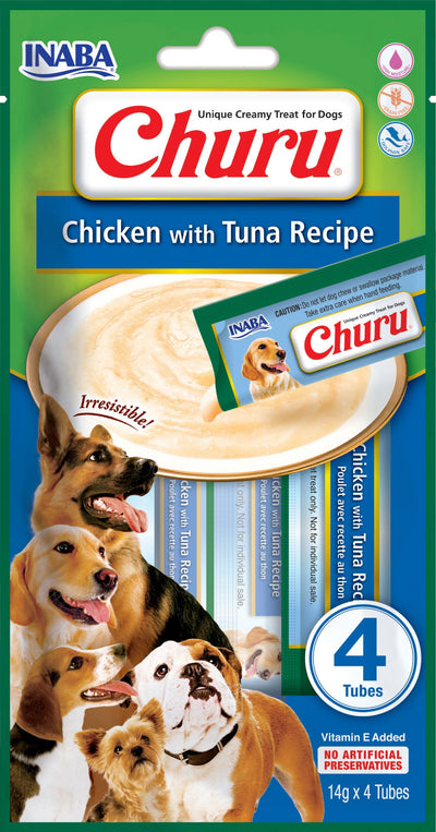 Churu 4 Pack Chicken with Tuna Recipe