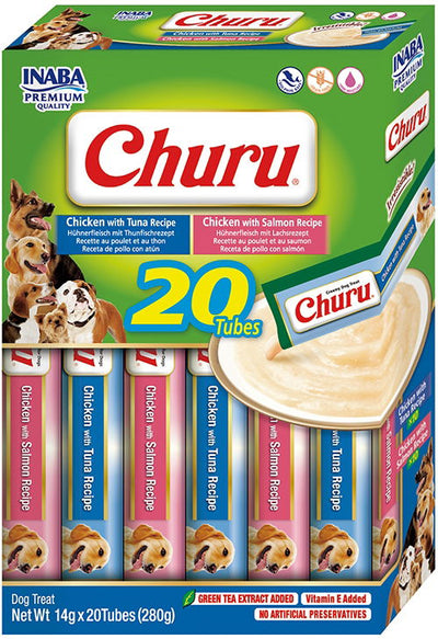 Churu 20 Pack Chicken with Seafoods Variety