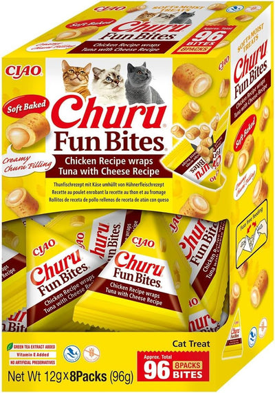 Churu Fun Bites Chicken Recipe wraps Chicken with Cheese Recipe