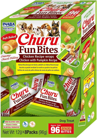 Churu Fun Bites Chicken Recipe wraps Chicken with Pumpkin Recipe