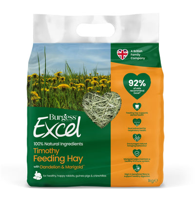 Burgess Excel Dandelion & Marigold Hay 1kg