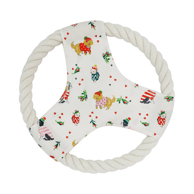 Cath Kidston Hearts & Roses Rope Frisbee