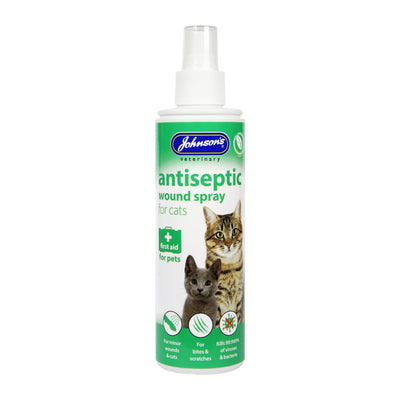 Johnsons Vet Antiseptic Wound Spray For Cats 200ml