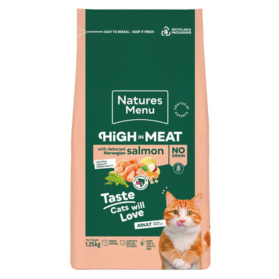 Natures Menu Adult Salmon Dry Cat 3kg