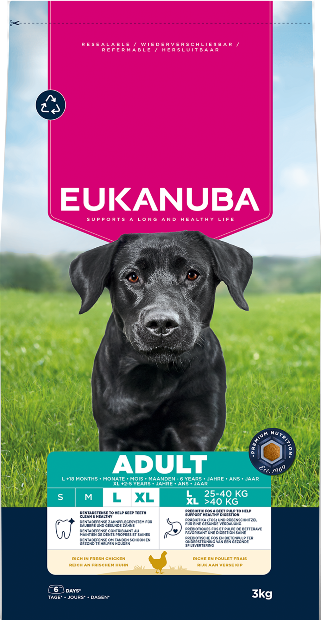Eukanuba Dog Adult Large Chicken 3kg