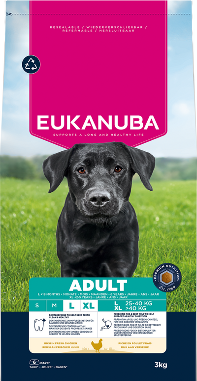 Eukanuba Dog Adult Large Chicken 3kg