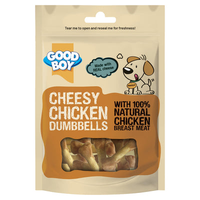Good Boy Pawsley Cheezy Chicken Dumbells 80g