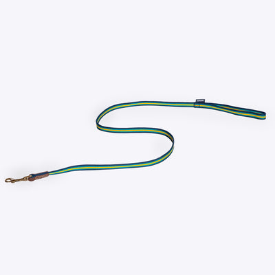 FatFace Bold Stripe Woven Lead Large 2.5cm