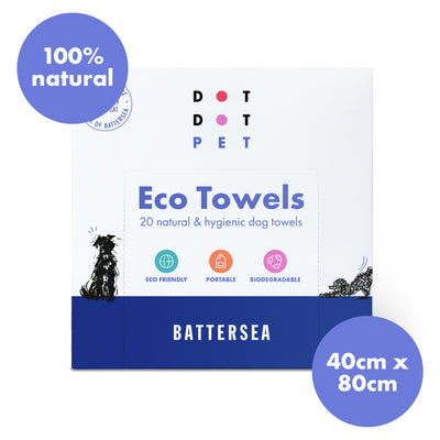 DotDotPet Eco Dog Towels x 20 - Battersea