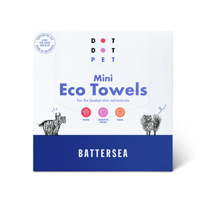 DotDotPet Mini Eco Dog Towels x 10 - Battersea
