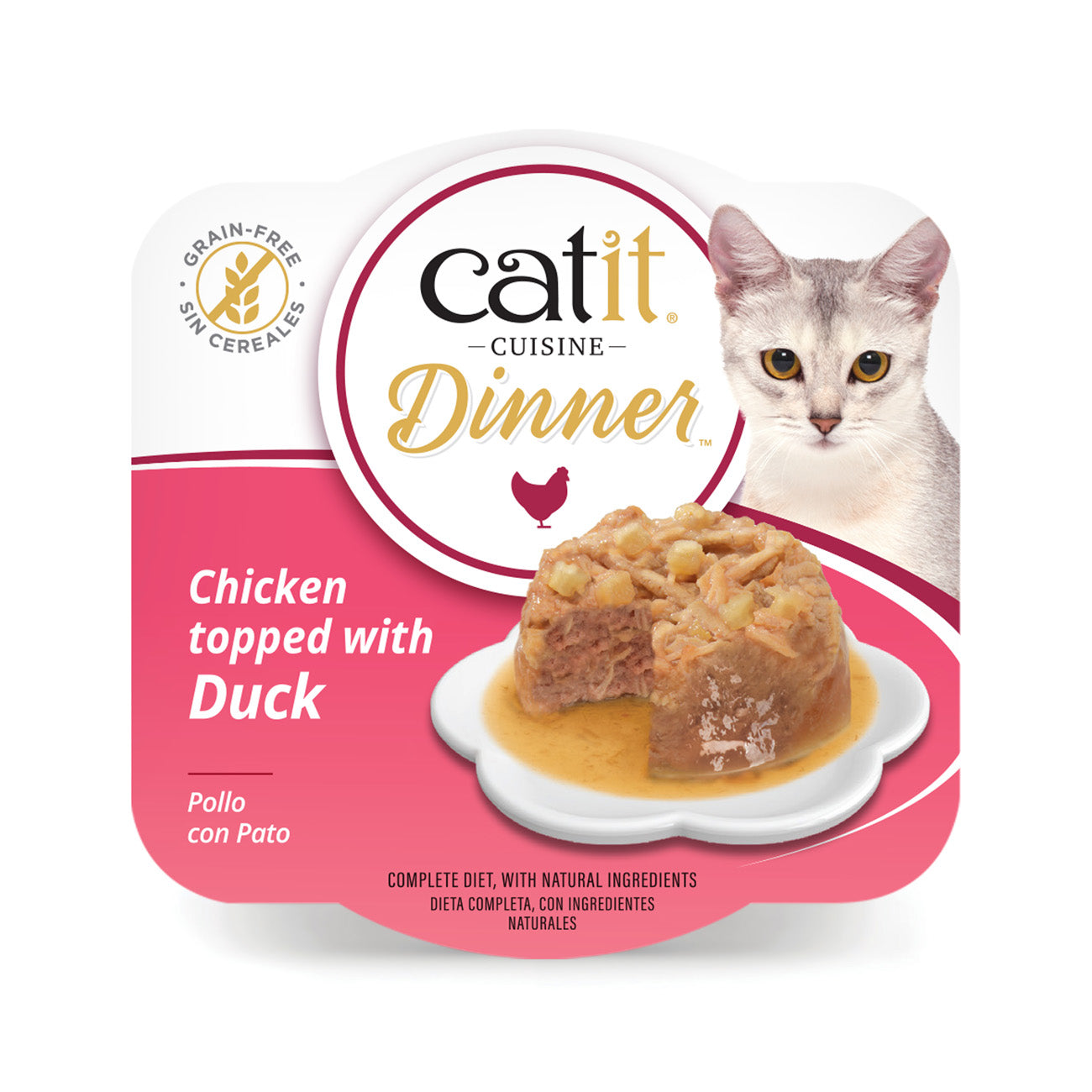 Catit Chicken Dinner with Duck 75g