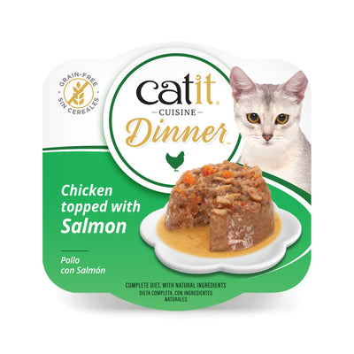 Catit Chicken Dinner with Salmon75g