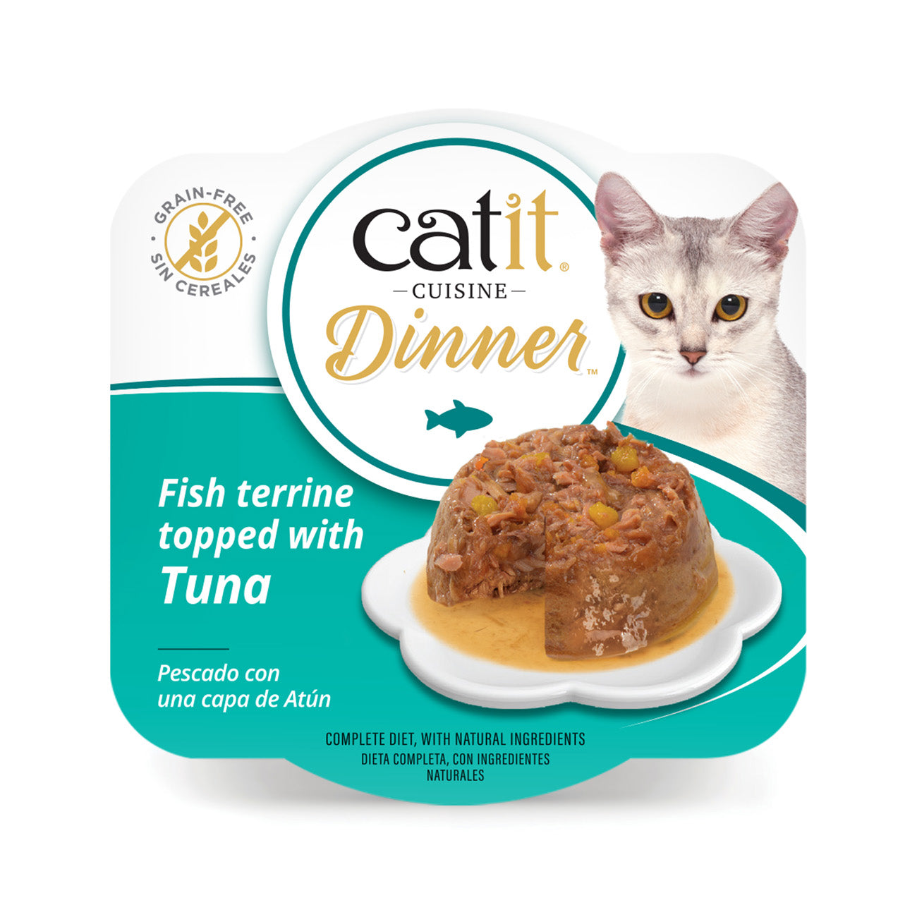 Catit Fish Dinner with Tuna 75g