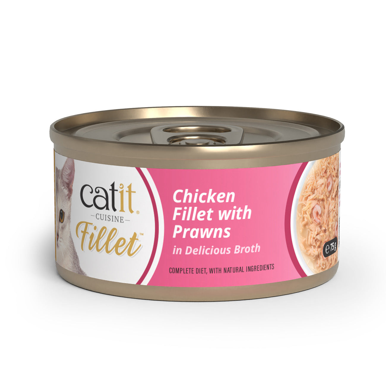 Catit Chicken Fillet with Prawns75g