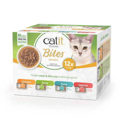 Catit Bites Variety Pack 12 x 75g