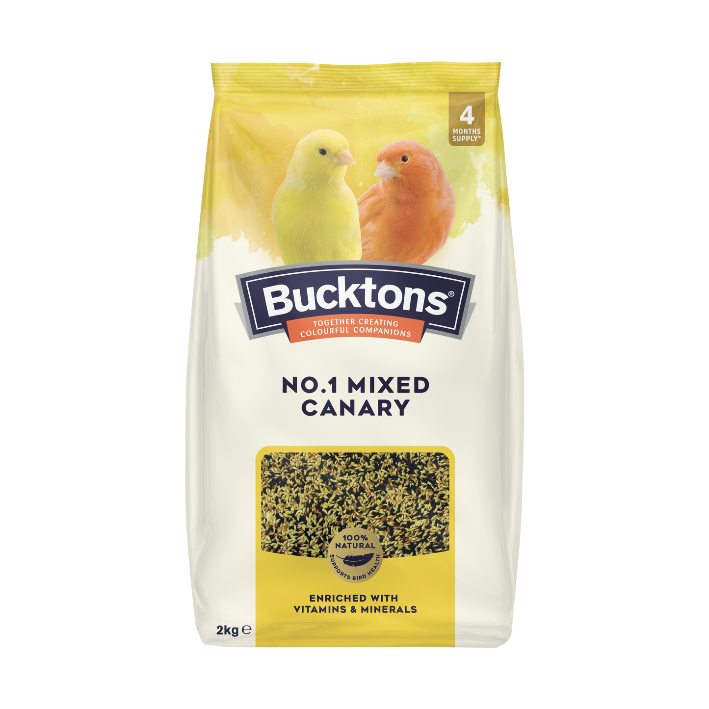 Bucktons No.1 Mixed Canary Food 2kg