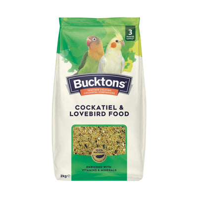 Bucktons Cockatiel & Lovebird Food 2kg
