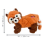 KONG Scampers Red Panda Medium