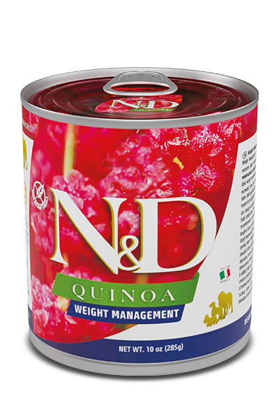 N&D Dog Quinoa Weight Management 285g