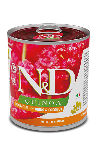 N&D Dog Quinoa Herring & Coconut 285g