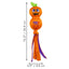 KONG Halloween Wubba® Ballistic Jack-O-Lantern Large