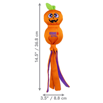 KONG Halloween Wubba® Ballistic Jack-O-Lantern Large