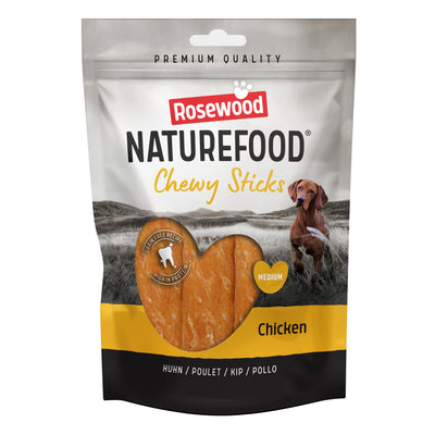 Naturefood Chewy Sticks Chicken - Medium 4pc 100g