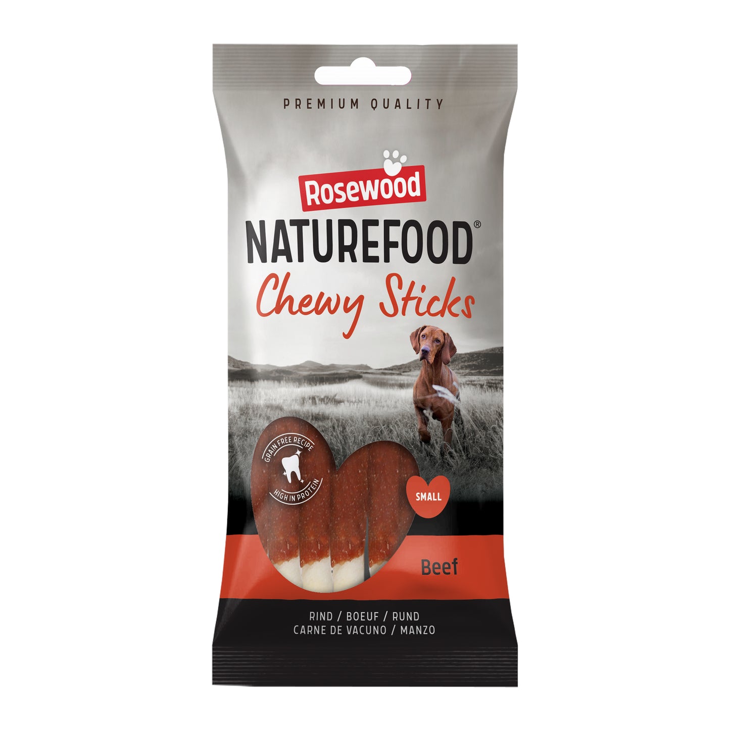Naturefood Chewy Sticks Beef - Small 8pc72g