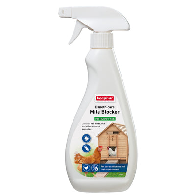Beaphar DIMETHIcare Mite Blocker for Chickens & Aviary Birds 500ml