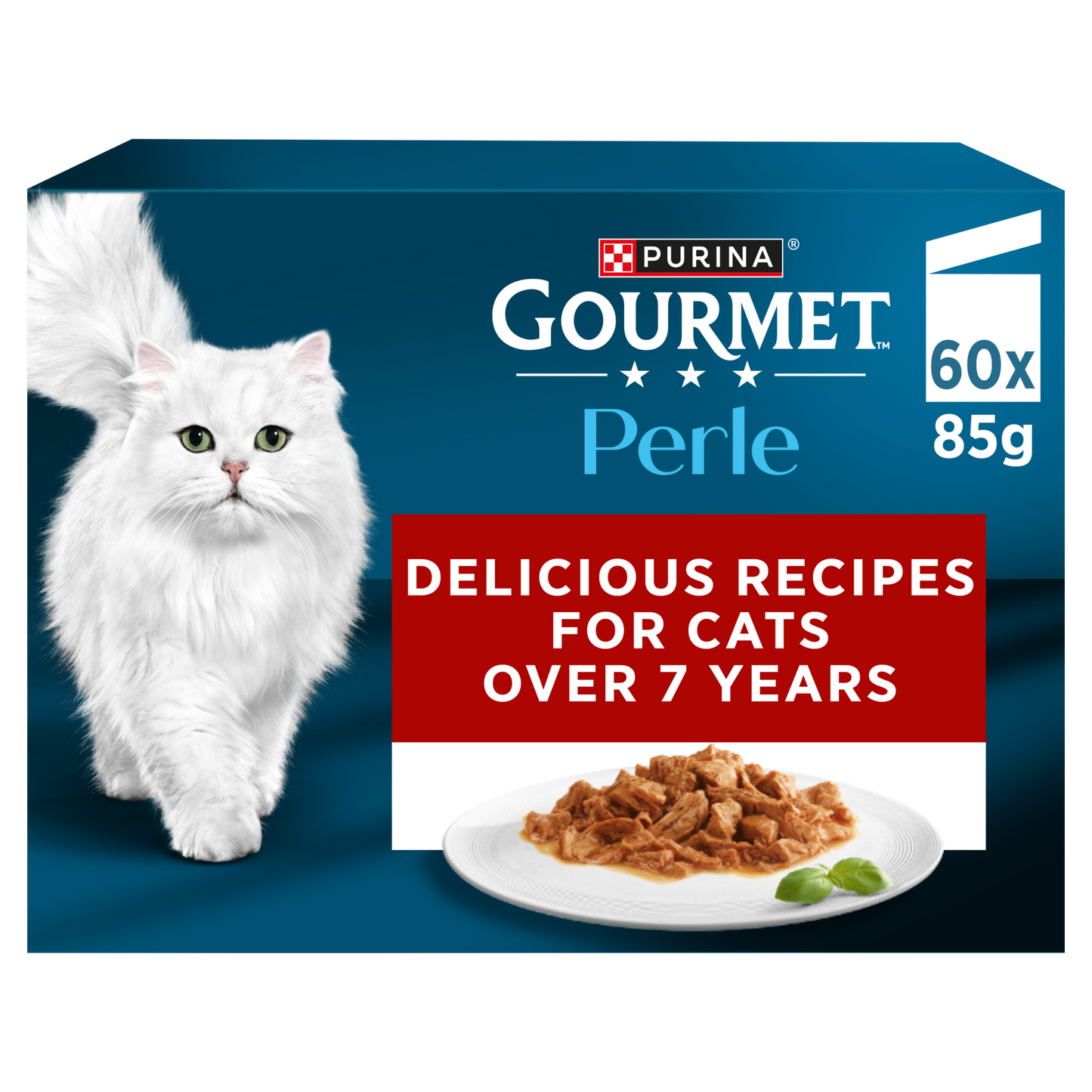Gourmet Perle Chef Collection  Senior 7+ 60x85g