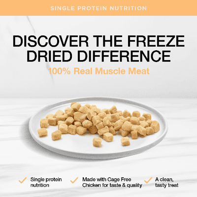 Real Simplicity Freeze Dried Single Protein Treats Farm Raised Chicken 30g