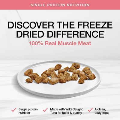 Real Simplicity Freeze Dried Single Protein Treats Wild Caught Tuna 30g