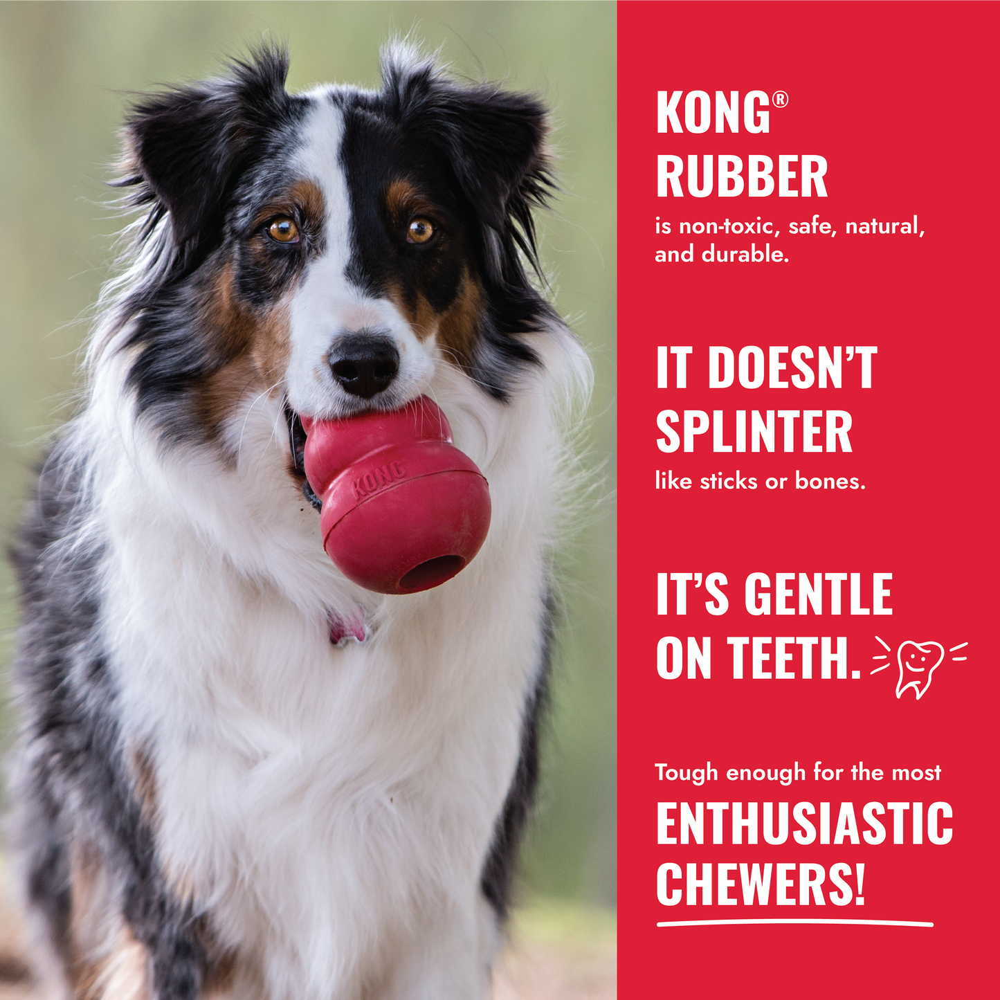 KONG Stuff A Ball Holiday Medium