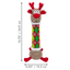 KONG Holiday Shakers Luvs Argyle Reindeer Medium