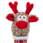 KONG Holiday Shakers Luvs Argyle Reindeer Medium