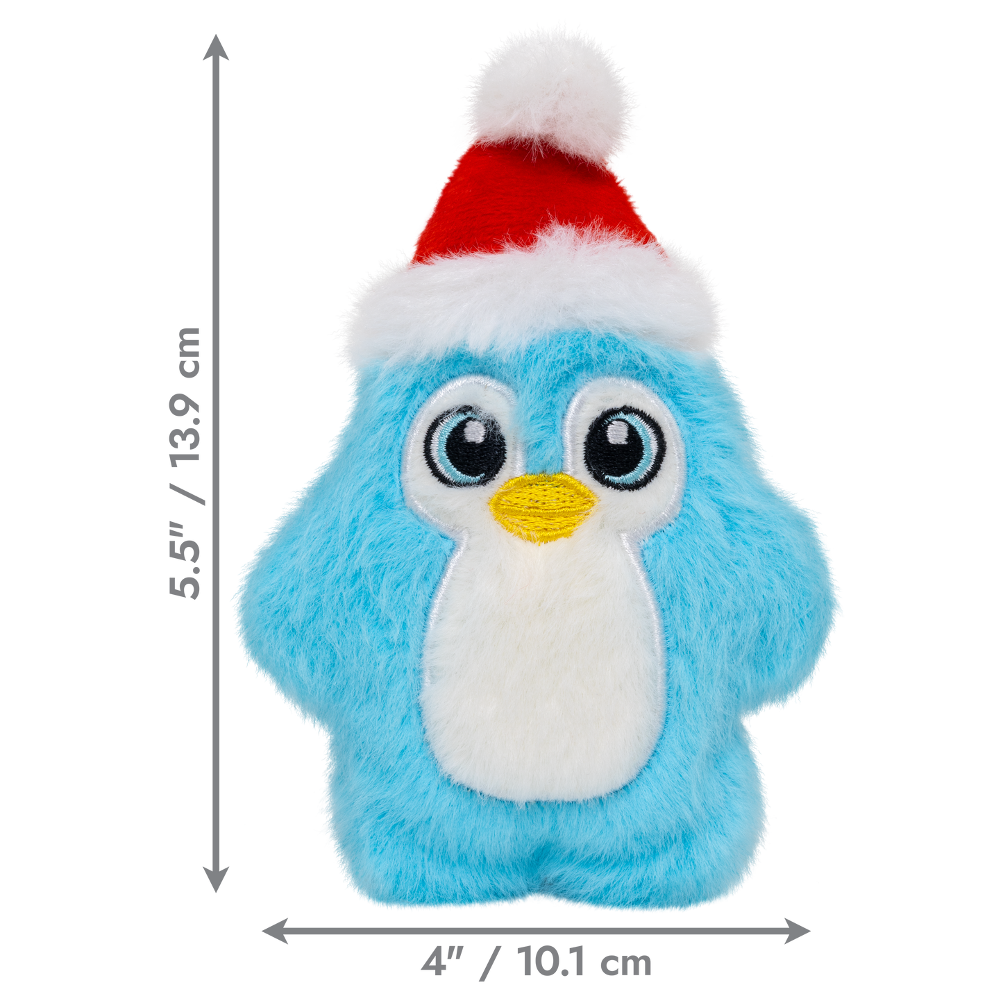 KONG Holiday Snuzzles Mini Santa Penguin Extra Small