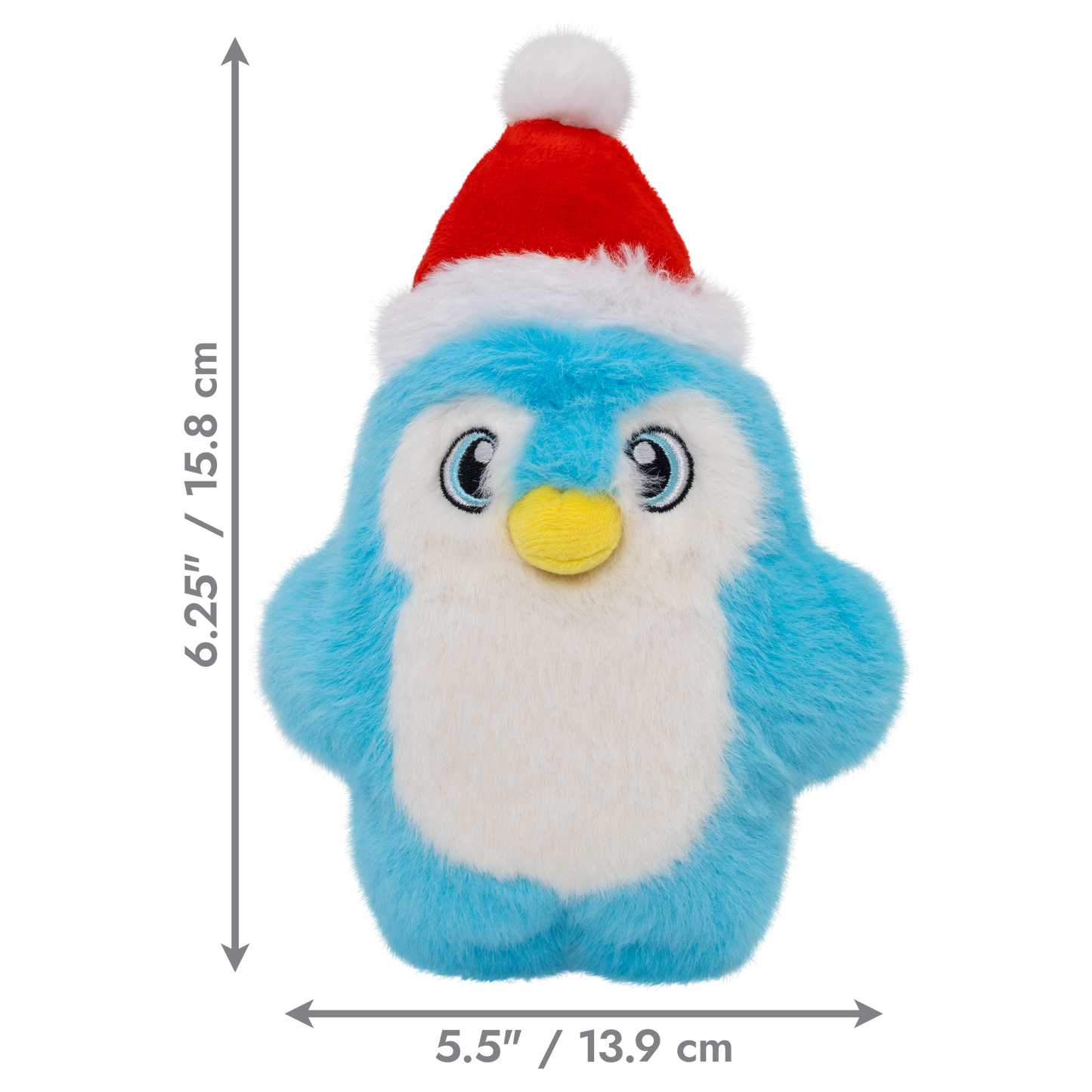 KONG Holiday Snuzzles Santa Penguin Small