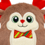 KONG Holiday Snuzzles Bow Tie Reindeer Medium