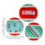 KONG Holiday SqueakAir Tennis Balls 6 Pack Medium