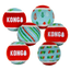 KONG Holiday SqueakAir Tennis Balls 6 Pack Medium