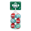 KONG Holiday SqueakAir Tennis Balls 6 Pack Small