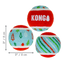 KONG Holiday SqueakAir Tennis Balls 6 Pack Small