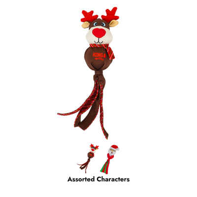 KONG Holiday Wubba RS Assorted Large