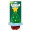 KONG Holiday Crackles Christmas Tree Green